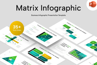 Matrix Diagram PowerPoint Template